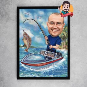 Карикатура "Рибар"