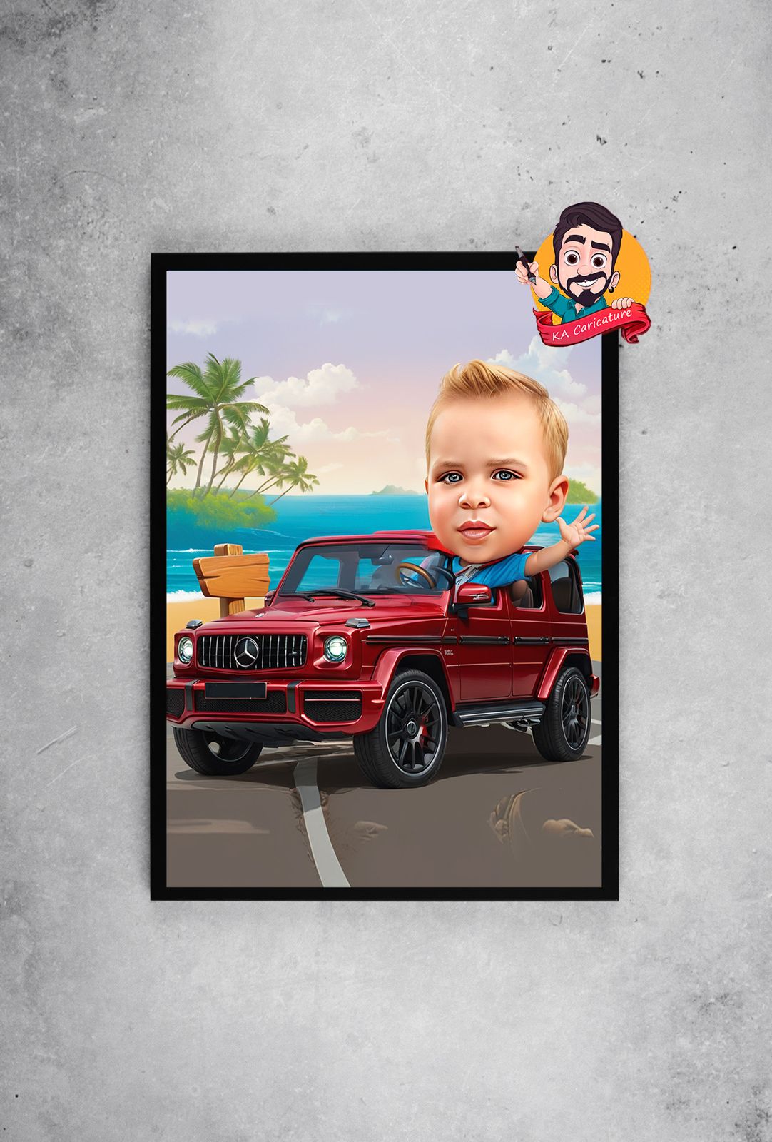 Карикатура “Бебе BOS”