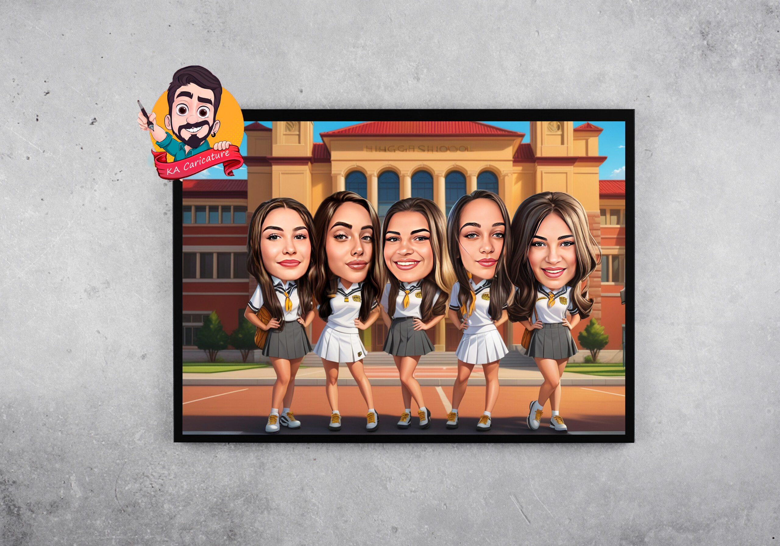 Карикатура "абитуриентки"