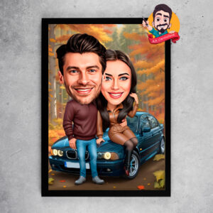 Карикатура „есенна любов“